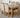 Oslo 150 x 90cm Medium Oak Dining Set with 4 Washington Beige Fabric Chairs