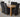 Oslo 150 x 90cm Medium Oak Dining Set with 6 Lola Black Fabric Chairs