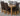 Oslo 150 x 90cm Medium Oak Dining Set with 6 Washington Brown Leather Chairs