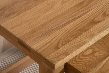 Oslo Solid Oak Nest of 3 Side Tables