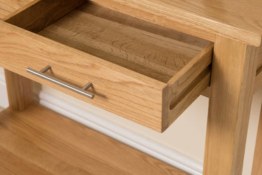 Oslo Solid Oak Console Table