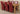 Richmond Large Oak Extending Dining Table with 6 Lola Burgundy Leather Chairs