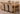 Richmond Large Oak Extending Dining Table with 6 Montana Beige Fabric Chairs