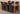 Richmond Large Oak Extending Dining Table with 6 Montana Black Fabric Chairs