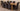 Richmond Large Oak Extending Dining Table with 8 Montana Black Fabric Chairs
