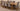 Richmond Large Oak Extending Dining Table with 8 Washington Grey Fabric Chairs