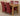 Richmond Medium Oak Extendable Dining Table with 4 Montana Burgundy Leather Chairs