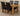 Richmond Medium Oak Extendable Dining Table with 4 Washington Black Leather Chairs