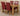 Richmond Medium Oak Extendable Dining Table with 4 Washington Burgundy Leather Chairs