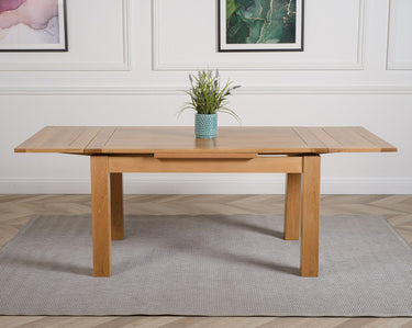 Richmond 140 - 220cm Medium Oak Extendable Dining Table