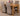 Richmond Medium Oak Extendable Dining Table with 4 Lola Grey Fabric Chairs