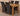 Richmond Medium Oak Extendable Dining Table with 4 Montana Black Fabric Chairs