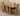 Richmond Medium Oak Extendable Dining Table with 6 Stanford Oak Chairs