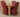 Richmond Small Extending Oak Dining Set with 4 Lola Burgundy Leather Chairs