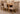Richmond Small Extending Oak Dining Set with 6 Washington Beige Fabric Chairs