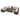 Santorini U Shape Modular 10 Seat Rattan Sofa Set With Armrest Drinks Cooler & 2 Drinks Cooler Coffee Tables - Brown