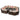 Santorini Modular 13 Seat Rattan Conversation Set With 2 Coffee Tables - Brown
