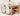 Seattle Oak Extending Dining Table with 4 Lola Ivory Leather Chairs
