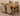 Seattle Oak Extending Dining Table with 4 Montana Beige Fabric Chairs