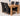 Seattle Oak Extending Dining Table with 4 Montana Black Leather Chairs