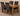 Seattle Oak Extending Dining Table with 4 Washington Black Fabric Chairs