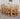 Seattle Oak Extending Dining Table with 6 Berkeley Oak Chairs