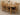 Seattle Oak Extending Dining Table with 6 Harvard Oak Chairs