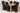 Seattle Oak Extending Dining Table with 6 Lola Black Leather Chairs
