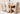 Seattle Oak Extending Dining Table with 6 Lola Ivory Leather Chairs