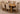 Seattle Oak Extending Dining Table with 6 Washington Beige Fabric Chairs