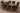 Seattle Oak Extending Dining Table with 6 Washington Black Fabric Chairs
