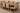Seattle Oak Extending Dining Table with 8 Washington Beige Fabric Chairs