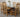 Valencia Oak Small Glass Dining Table & 6 Berkeley Oak & Brown Leather Chairs
