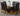 Valencia Oak Small Glass Dining Table & 6 Washington Brown Leather Chairs