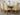 Valencia Oak Small Glass Dining Table & 6 Washington Ivory Leather Chairs