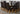 Valencia Oak Large Glass Dining Table & 8 Washington Brown Leather Chairs