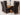 Valencia Oak Small Glass Dining Table & 6 Lola Brown Leather Chairs
