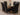 Valencia Oak Small Glass Dining Table & 6 Montana Black Leather Chairs