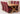Vermont Cross Leg Oak Extending Dining Table with 6 Lola Burgundy Leather Chairs