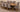Vermont Cross Leg Oak Extending Dining Table with 8 Washington Grey Fabric Chairs